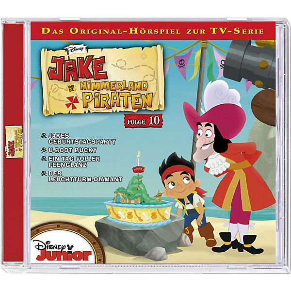 CD Disney Jake und die Nimmerland Piraten 10