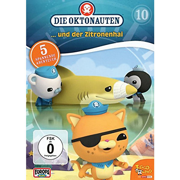 DVD Die Oktonauten 10 und der Zitronenhai