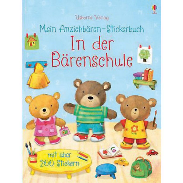 Mein Anziehbären-Stickerbuch: In der Bärenschule