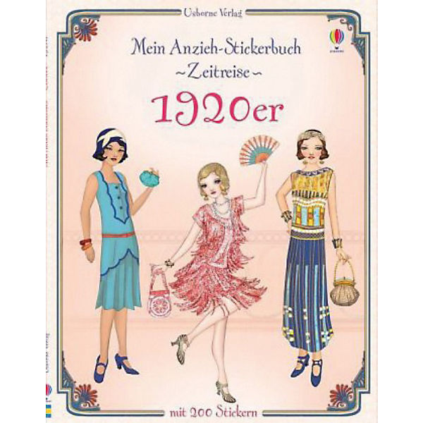 Mein Anzieh-Stickerbuch Zeitreise: 1920er