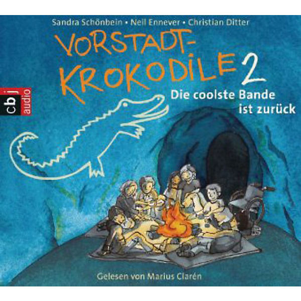 Vorstadtkrokodile: Die coolste Bande ist zurück, 2 Audio-CDs
