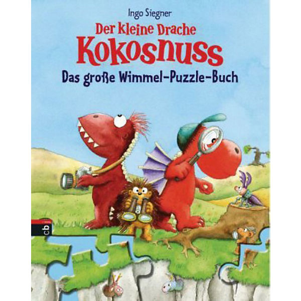 Der kleine Drache Kokosnuss: Das große Wimmel-Puzzle-Buch