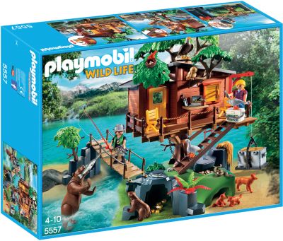 playmobil wildlife station