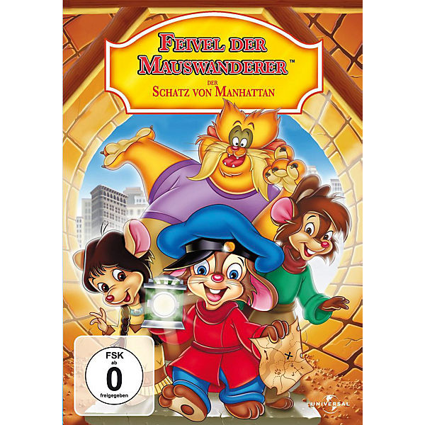 DVD Feivel - Schatz von Manhattan Island - Teil 3