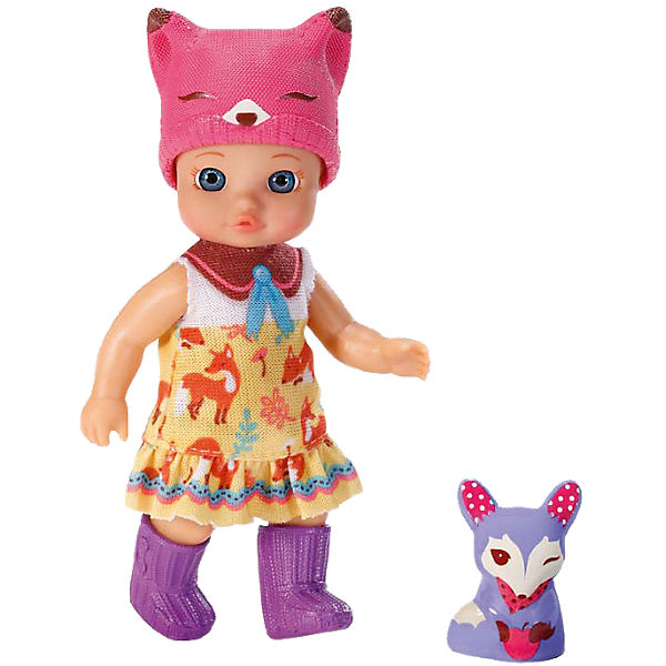 mini CHOU CHOU Minipuppe Foxes Judy, 12 cm