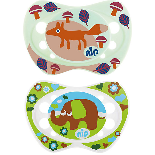 Schnuller Life Boy, Silikon, Gr. 2, 2er Pack