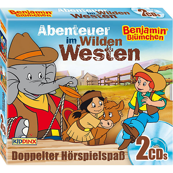 CD Benjamin Blümchen 2er CD Box Cowboy (Folge 88+50)