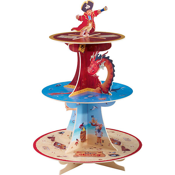 Etagere für Gebäck & Pralinen Capt'n Sharky