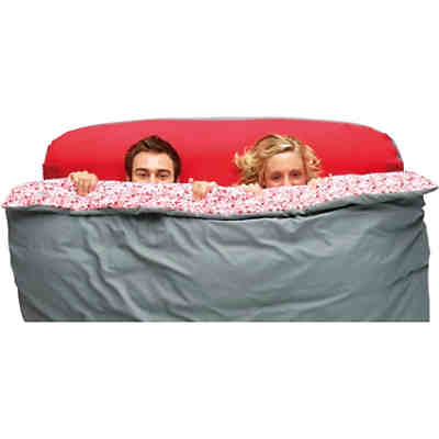 ReadyBed Double 2in1 (Schlafsack, Kissen und Luftmatzatze), Deluxe 2