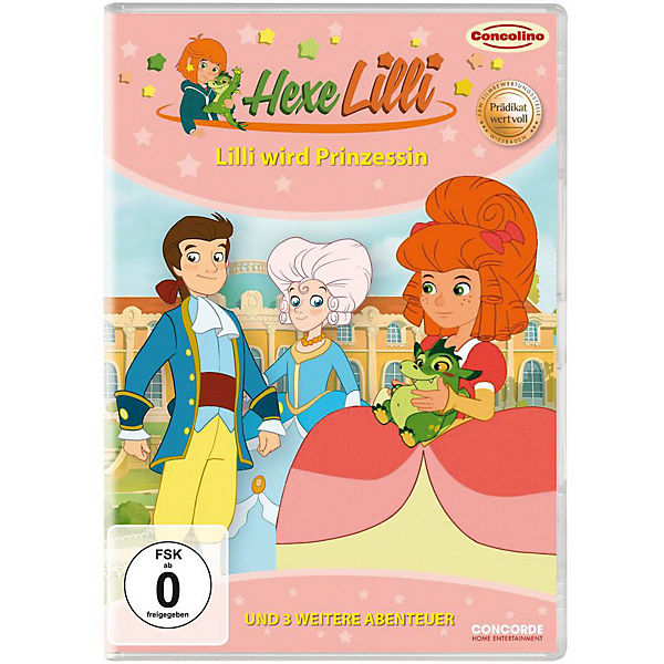 DVD Hexe Lilli - Lilli wird Prinzessin und 3 weitere Abenteuer