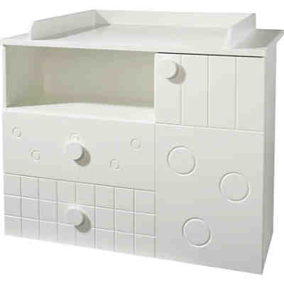 Wickelkommode breit CAMBINO PLAY, Weiß