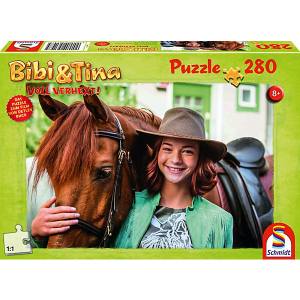 Puzzle zum Film Bibi und Tina 2, Tina und Amadeus, 280 Teile