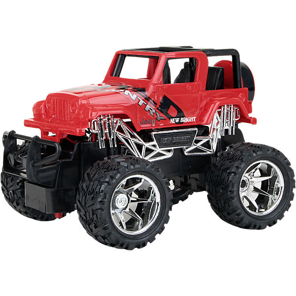 New Bright RC Jeep Offroad rot