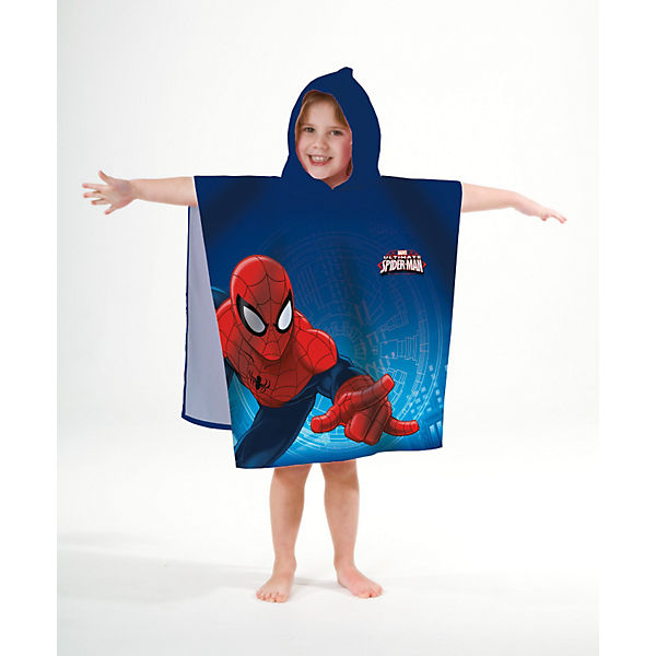 Badeponcho Spider-Man, Spider-Man Ultimate, 60 x 60 cm