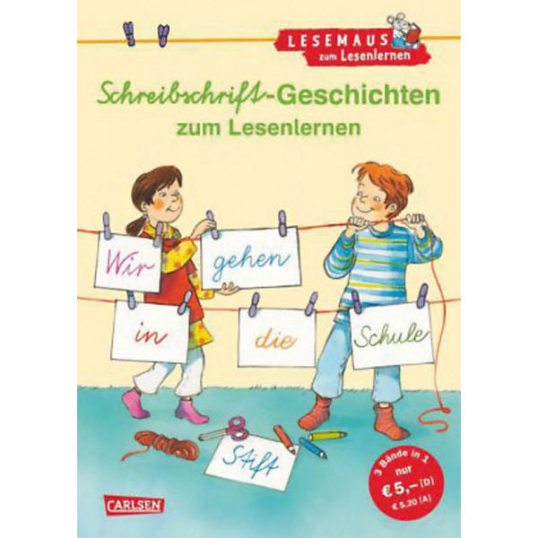 Schreibschrift-Geschichten zum Lesenlernen