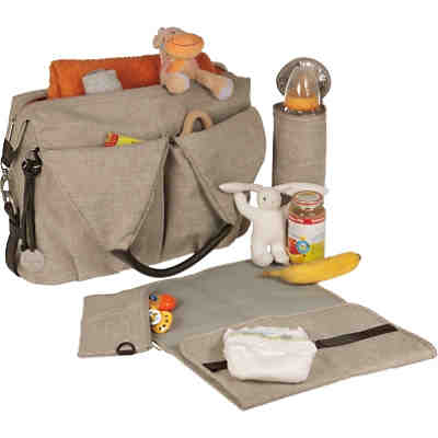 Wickeltasche Greenlabel, Neckline Bag, taupe 2