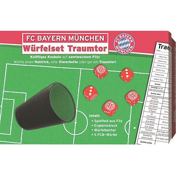 FC Bayern Würfelset Traumtor