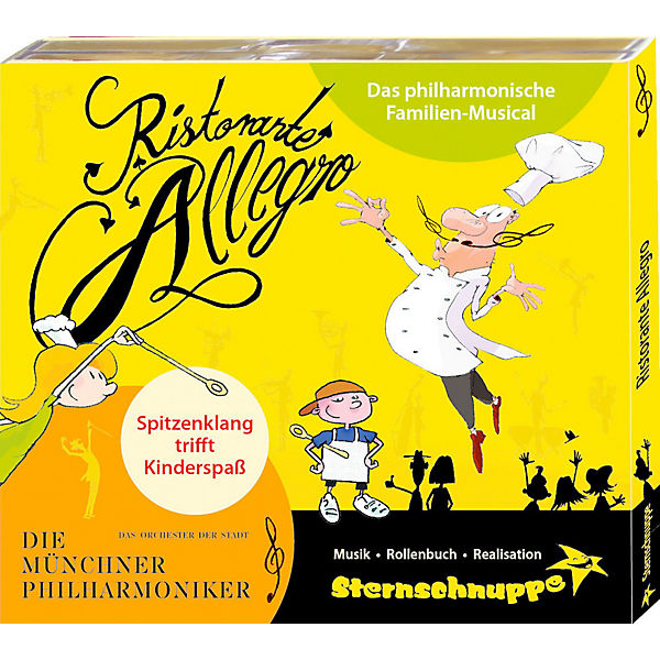 CD Sternschnuppe - Ristorante Allegro: Das philharmonische Familien-Musical