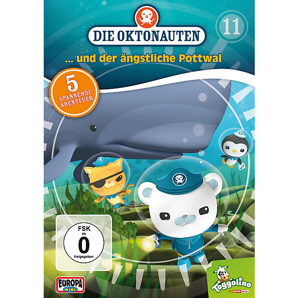 DVD Die Oktonauten 11 - und der ängstliche Pottwal