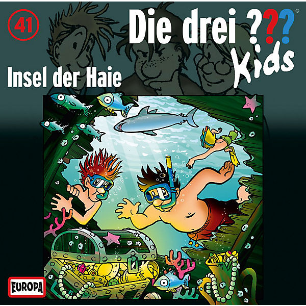 CD Die Drei ??? Kids 41 - Insel der Haie