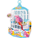 Говорящая птичка Little Live Pets в домике, розовая, Moose