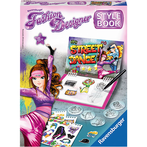 Fashion Designer Stylebook Street Dance
