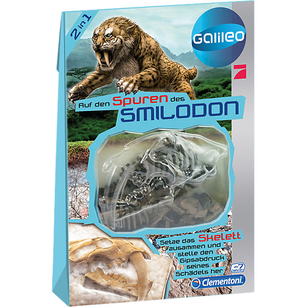 Galileo - Dinosaurier Skelett Bastelset - Smilodon