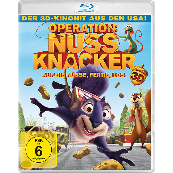 BLU-RAY Operation Nussknacker 3D