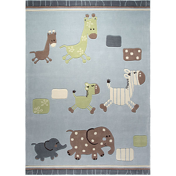 Kinderteppich Lucky Zoo