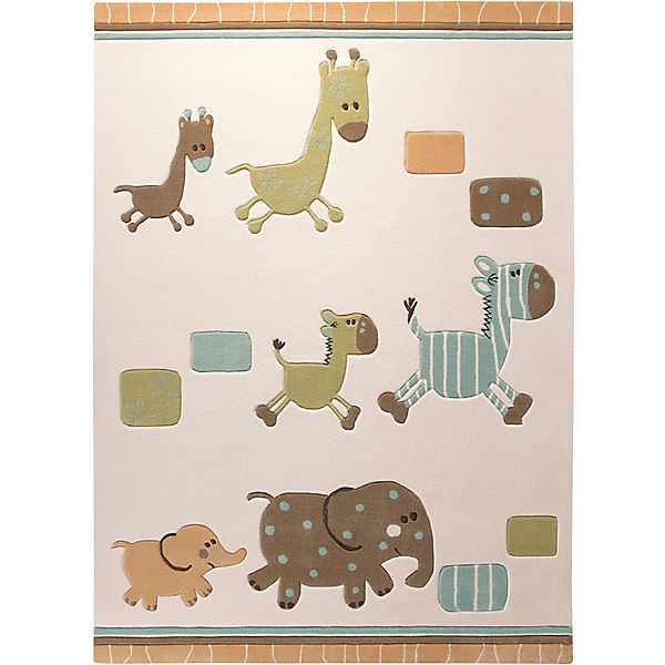 Kinderteppich Lucky Zoo