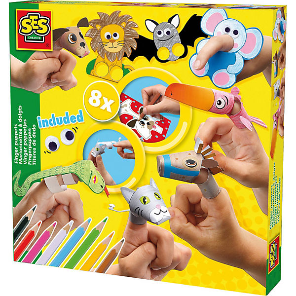Kreativset Fingerpuppen