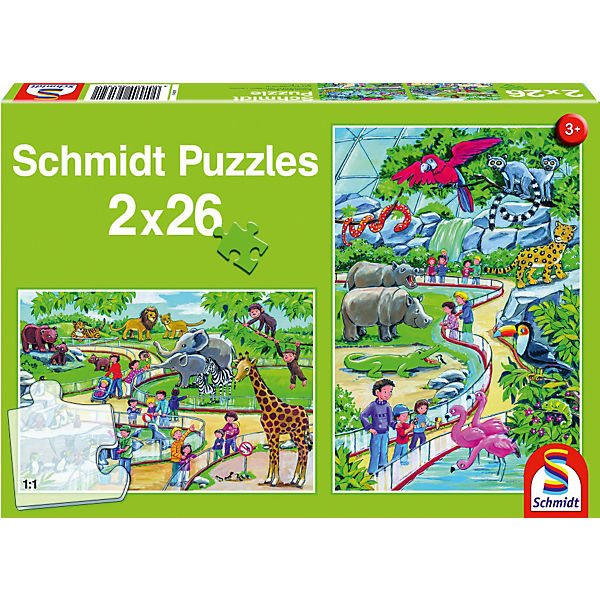 Ein Tag im Zoo, 2 x 26 Teile