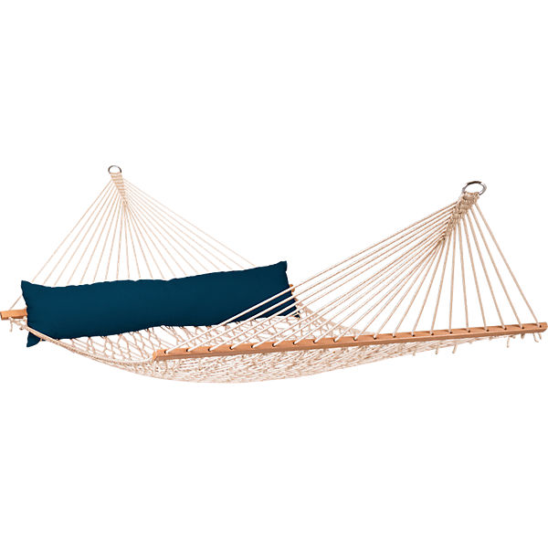 Stabhängematte Kingsize mit Kissen CALIFORNIA - navy blue