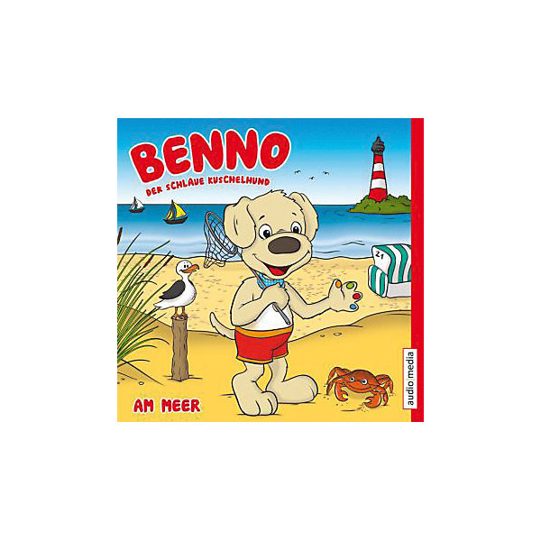 Benno, der schlaue Kuschelhund: Am Meer, 1 Audio-CD