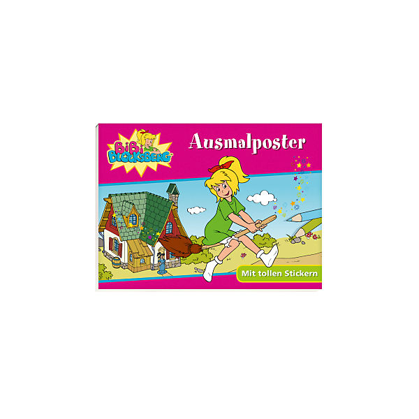 Bibi Blocksberg: Ausmalposter