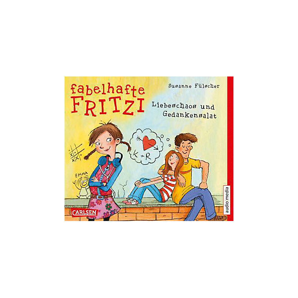 Fabelhafte Fritzi: Liebeschaos und Gedankensalat, 3 Audio-CDs