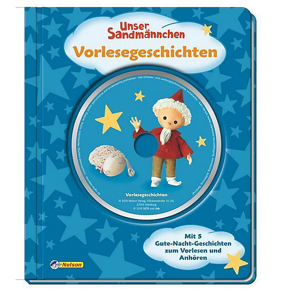 Unser Sandmännchen: Vorlesegeschichten , mit Audio-CD
