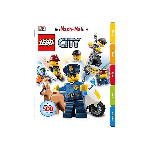 Das Mach-Malbuch: LEGO City