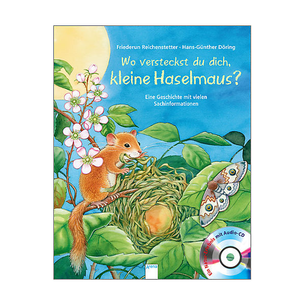 Wo versteckst du dich, kleine Haselmaus?, mit CD-Audio
