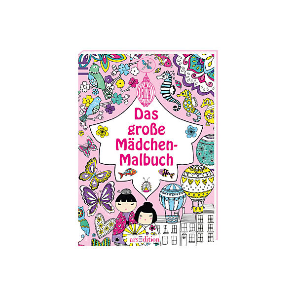 Das große Mädchen-Malbuch