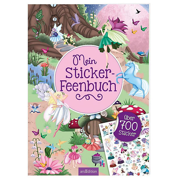 Mein Sticker-Feenbuch