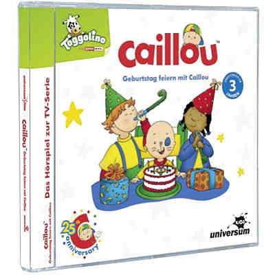 CD Geburtstag feiern mit Caillou