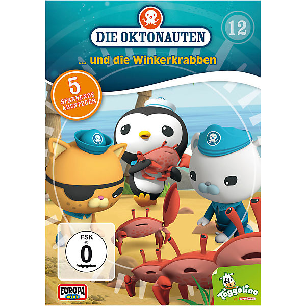 DVD Die Oktonauten 12 - die Winterkrabben