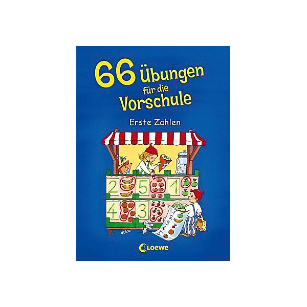 66 Übungen für die Vorschule: Erste Zahlen