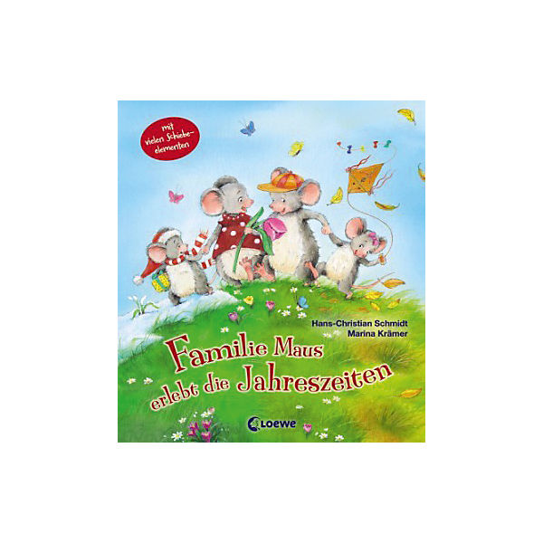 Familie Maus erlebt die Jahreszeiten