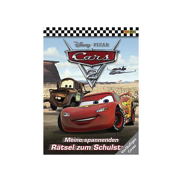 Cars 2 - Meine spannenden Rätsel zum Schulstart