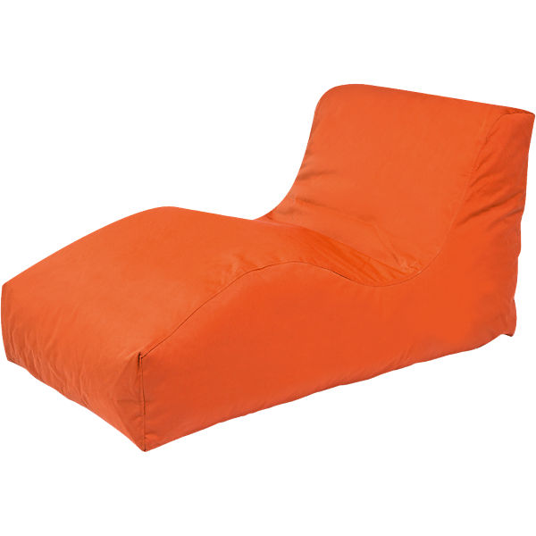 Outdoor-Sitzsack Wave, Plus, orange