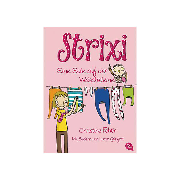 Strixi: Eine Eule auf der Wäscheleine