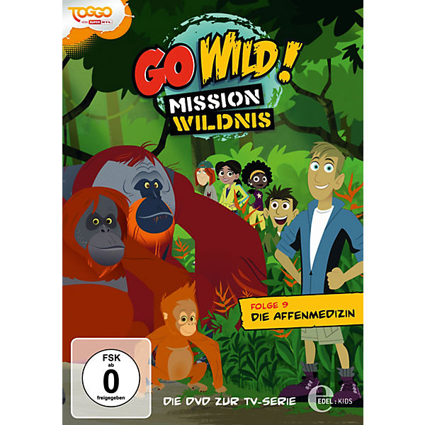 DVD Go Wild 09 - Die Affenmedizin