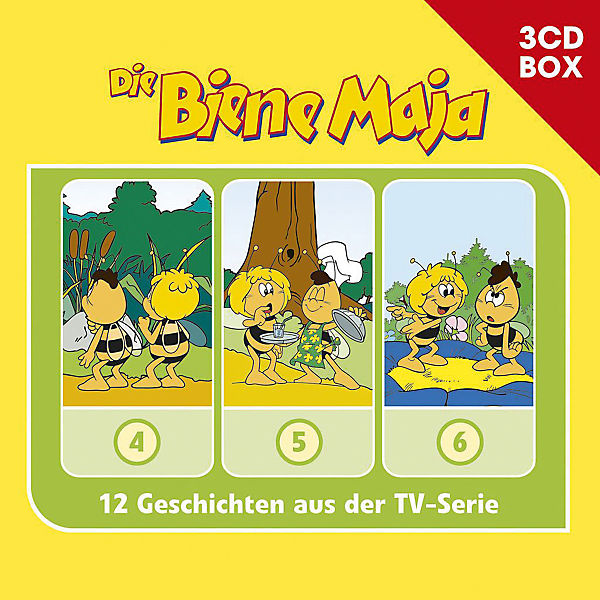CD Die Biene Maja - 3er Box 02 (Folgen 4,5,6)